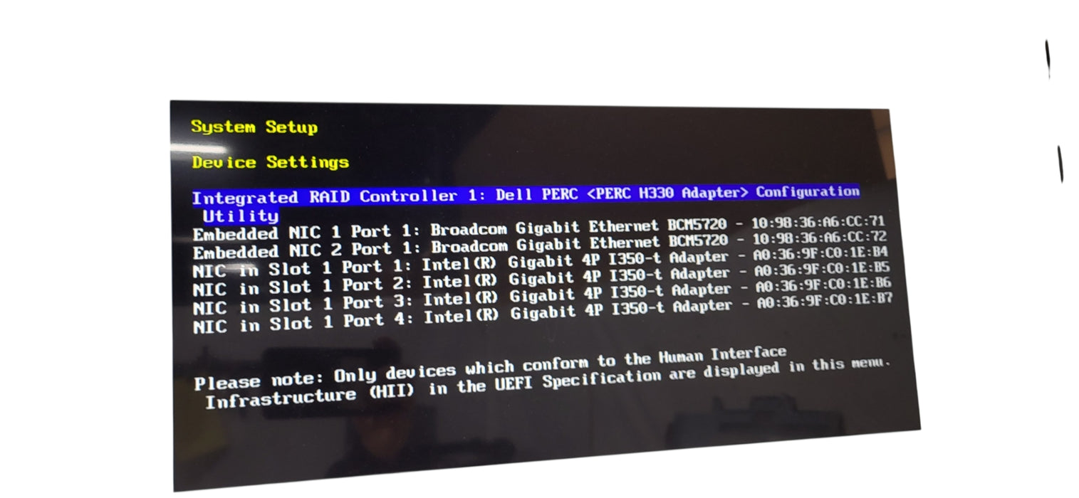 Dell EMC PowerEdge R330 Xeon E3-1220 v5 | 16GB DDR4 | H330 | 2x350W | 4x3.5"