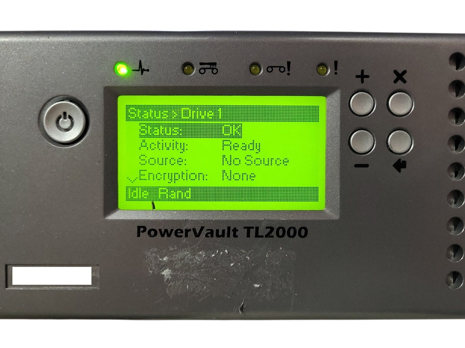 Dell PowerVault TL2000 Tape Library 2U Rackmount Backup System 1x LTO-4
