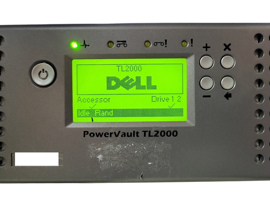 Dell PowerVault TL2000 Tape Library 2U Rackmount Backup System 1x LTO-4