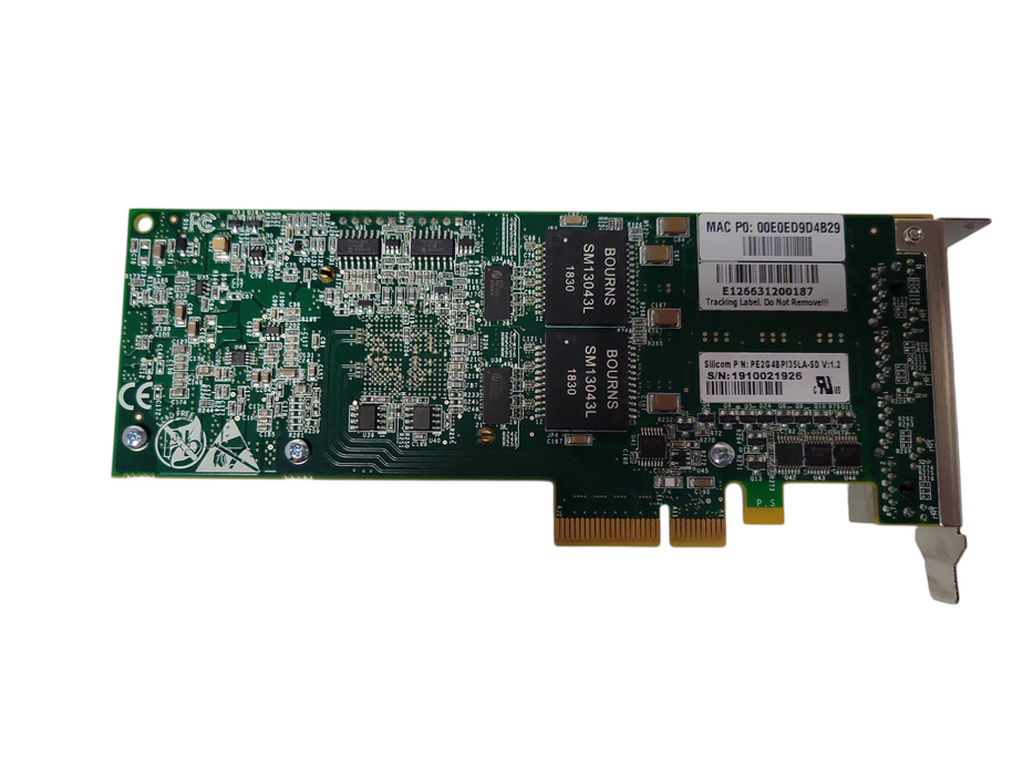 Silicom PE2G4BPI35LA-SD Quad-Port PCIe Intel i350 GbE Bypass NIC