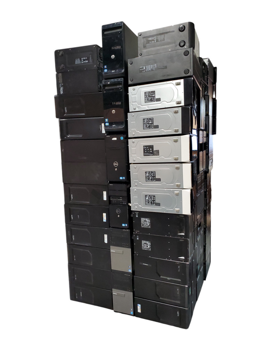 Lot 90x 2nd-4th Gen i-series TOWER Desktops HP, Lenovo, Dell (TWR24-P2)