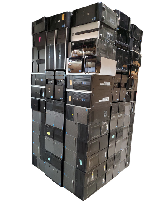 Lot 90x 2nd-4th Gen i-series TOWER Desktops HP, Lenovo, Dell (TWR24-P2)
