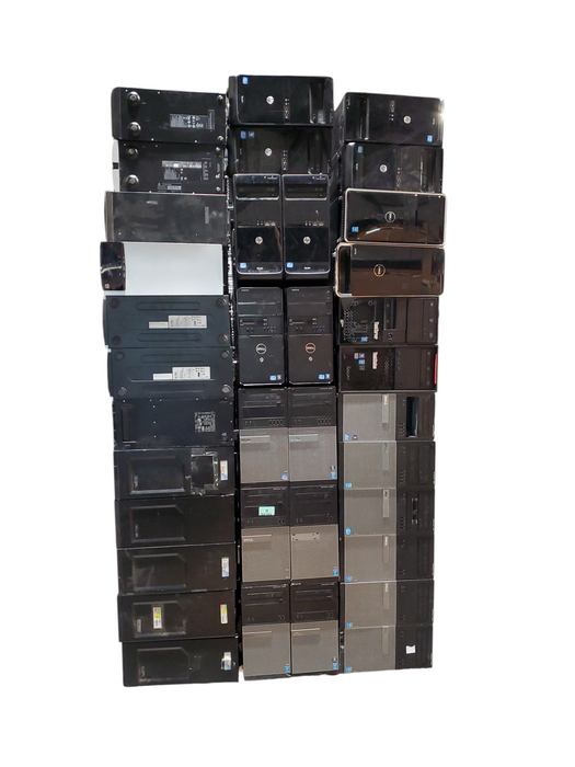 Lot 90x 2nd-4th Gen i-series TOWER Desktops HP, Lenovo, Dell (TWR24-P2)