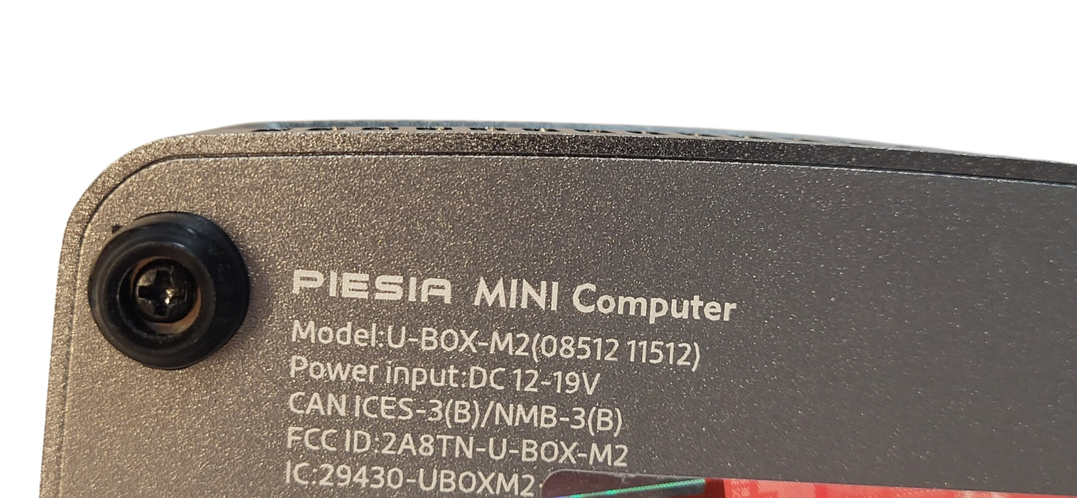 PIESIA U-BOX-M2 Mini PC i5-1135G7 | 16GB RAM | 250GB SSD