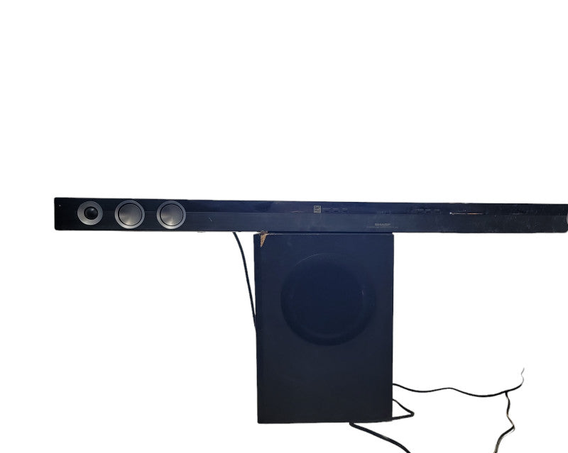 Sharp HT-SB60 High-Powered Soundbar System W/ Wireless Subwoofer | Read pls