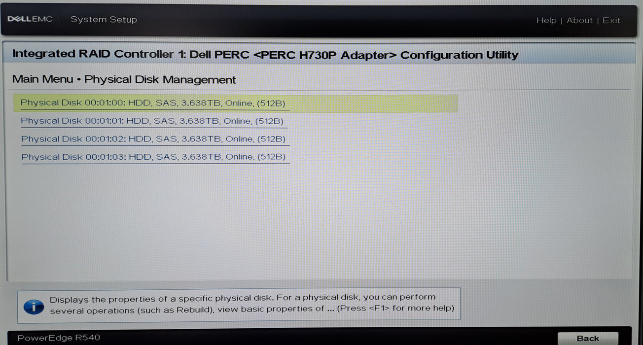 Dell PowerEdge R540 | 2x Xeon Silver 4110, 64GB DDR4, H730P, 4x 4TB SAS, 10G NIC