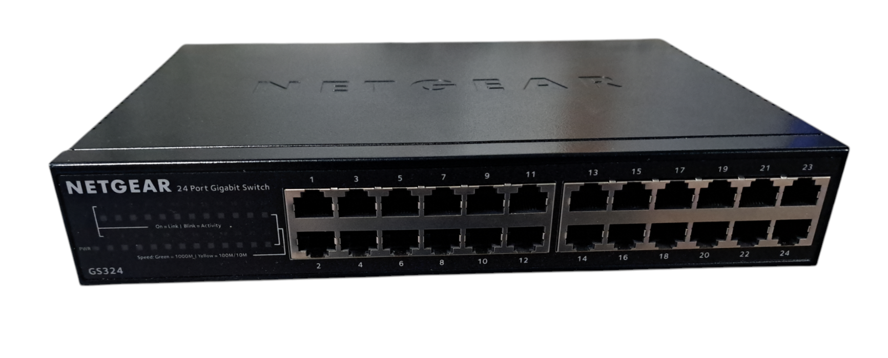 Netgear 24-Port Gigabit Ethernet Unmanaged Switch GS324v2