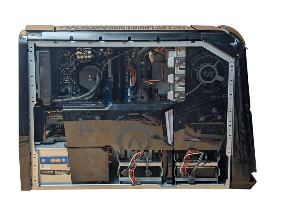 DELL Alienware Aurora R3 Intel Core i7-2600 16GB RAM 250GB SSD PLEASE READ