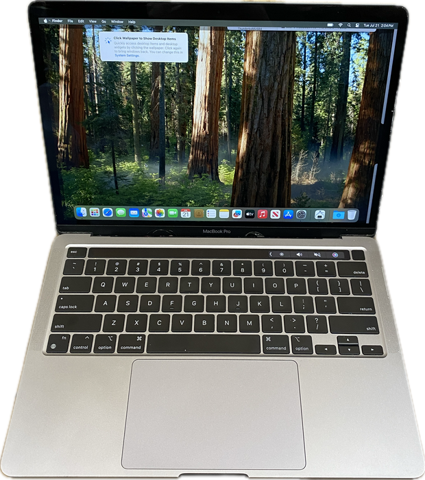 Apple MacBook Pro 13" M1 2020 8GB RAM 256GB SSD No Power Adapter READ!