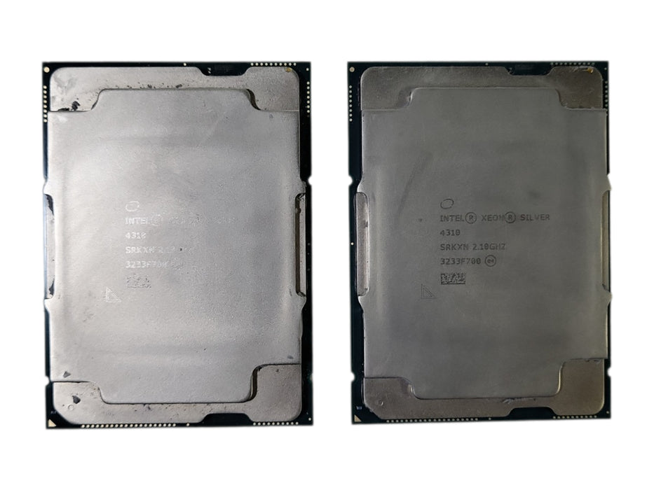 Lot of 2x Intel Xeon Silver 4310 SRKXN 2.10GHz 12 Core FC-LGA4189