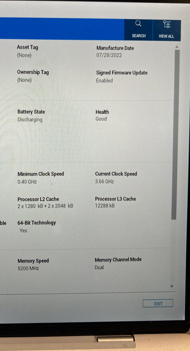 Dell XPS 9315 Core i5-1230U 8GB RAM 512GB SSD No Power Adapter