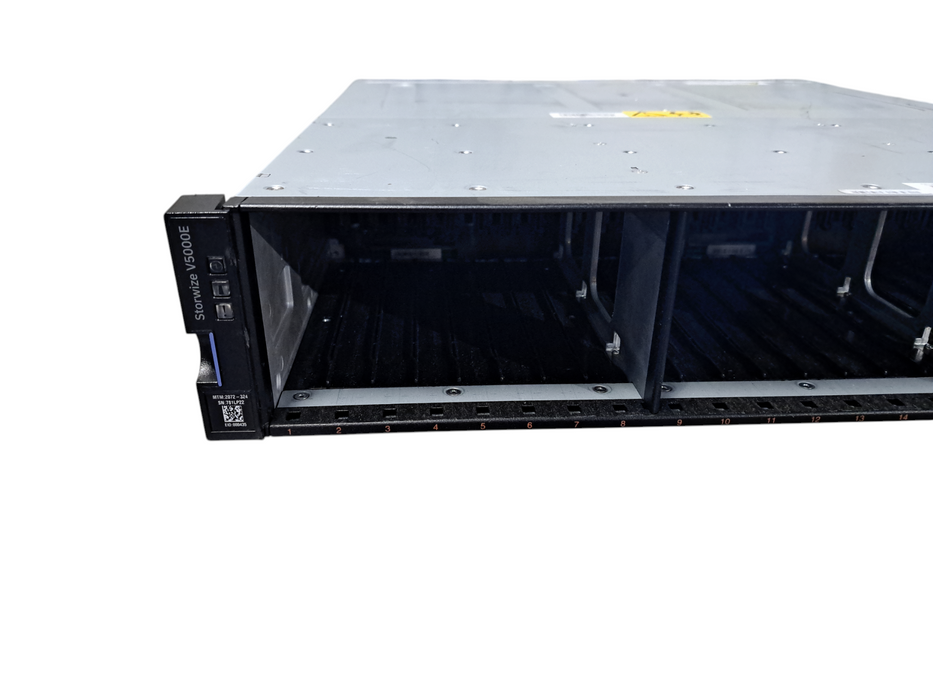 IBM Storwize V5000E 24x 2.5" w/ 2x 02PX517 Storwize V5030E Node Canister