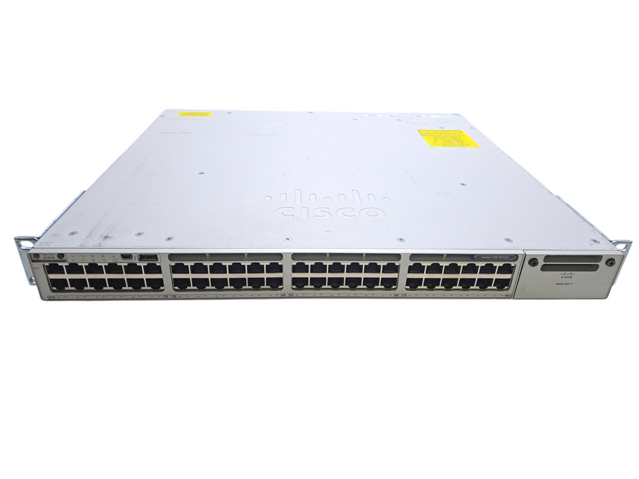 Cisco C9300-48P-A V02 | 48-Port Gigabit PoE+ Network Advantage Switch w/ 2x 715W