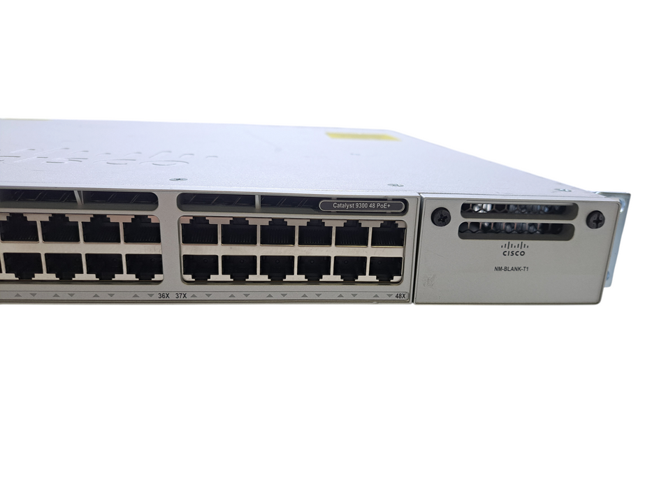Cisco C9300-48P-A V02 | 48-Port Gigabit PoE+ Network Advantage Switch w/ 2x 715W