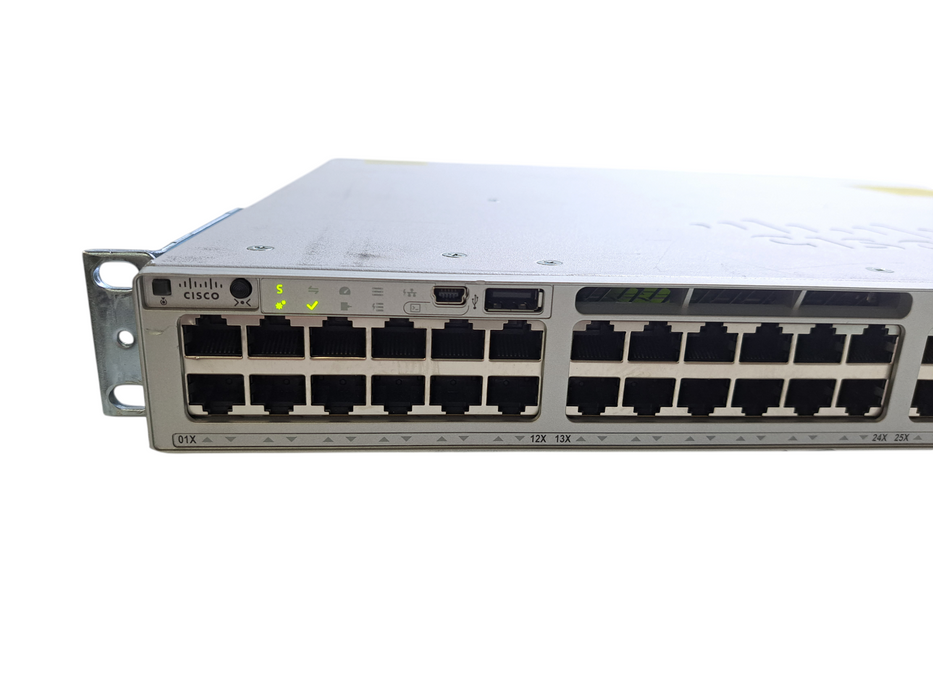 Cisco C9300-48P-A V02 | 48-Port Gigabit PoE+ Network Advantage Switch w/ 2x 715W