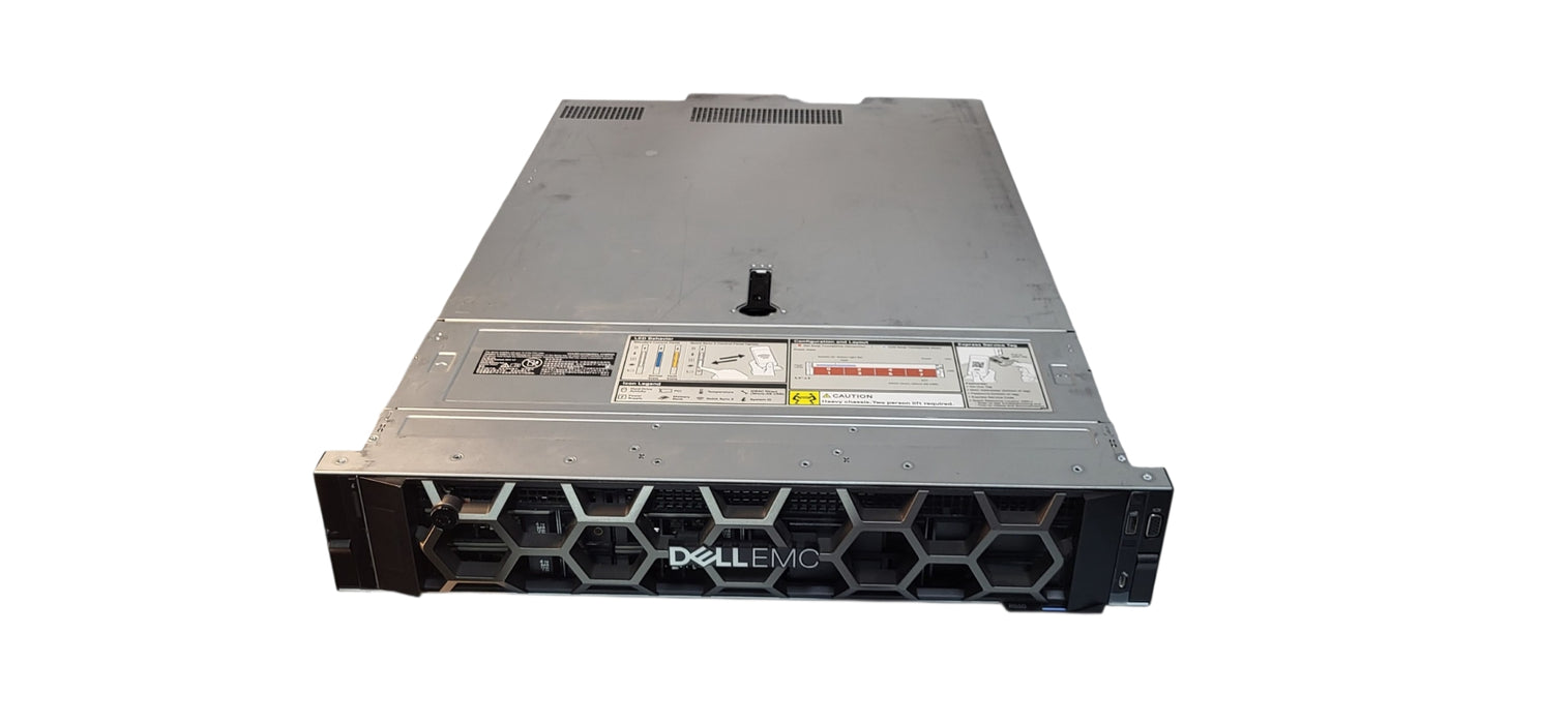 Dell R550 Server 2x Xeon Silver 4310 CPU| 64GB DDR4 RAM|H745|10G| 2x800W | 4x4TB
