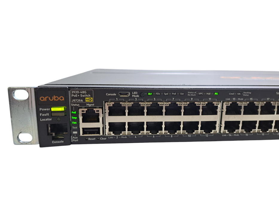 Aruba 2920-48G PoE+ J9729A | 48-Port Gigabit PoE+ Network Switch