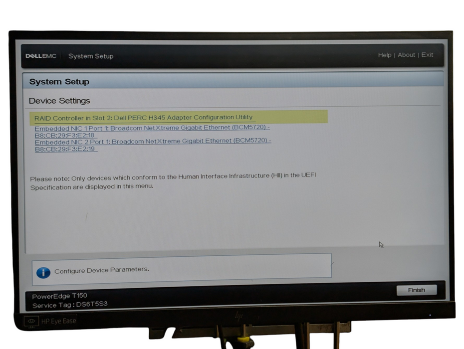 DELL PowerEdge T150 Intel Xeon E-2334 32GB RAM PERC H345 2x 4TB HDD