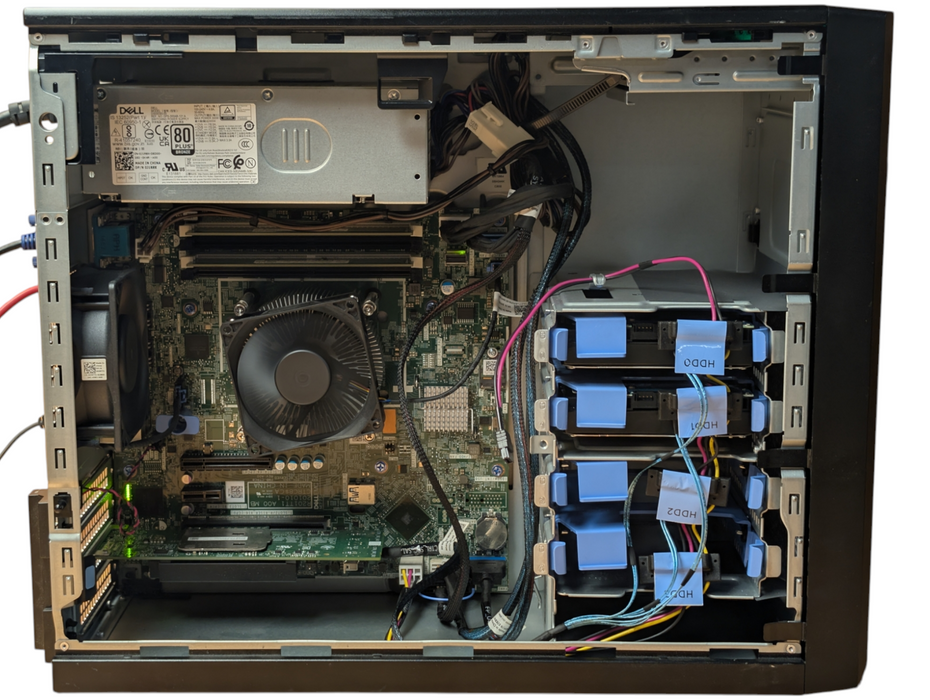 DELL PowerEdge T150 Intel Xeon E-2334 32GB RAM PERC H345 2x 4TB HDD