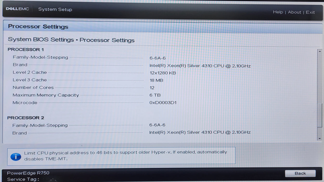 Dell PowerEdge R750 Server, 2x Silver 4310, 64GB RAM, H755, 6x 8TB SAS, 2x 800W