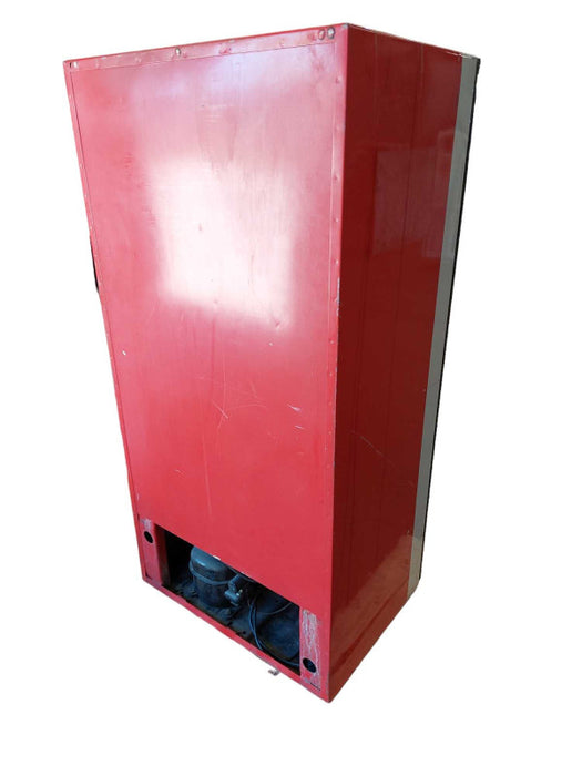 Vintage Upright Old Coke Machine ( For Parts )  =