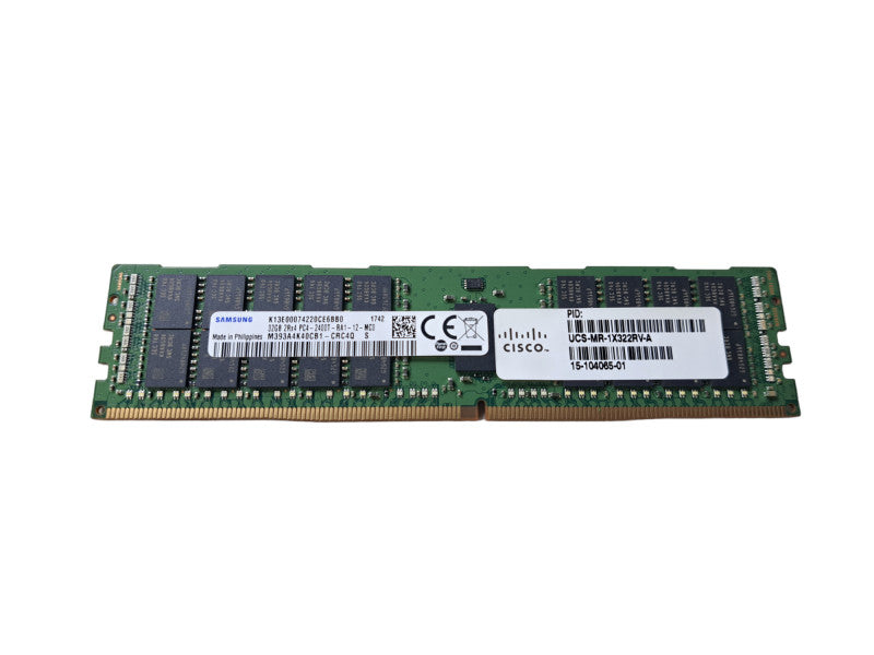 Samsung 32GB 2Rx4 PC4-2400T-RA1 | DDR4 Server Memory Q