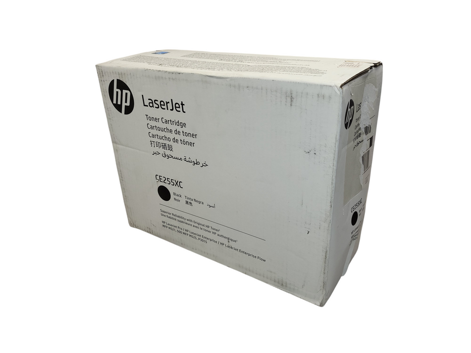 HP CE255XC LASERJET BLACK PRINT CARTRIDGE TONER SEALED P3015 M521 500 MFP ETC.