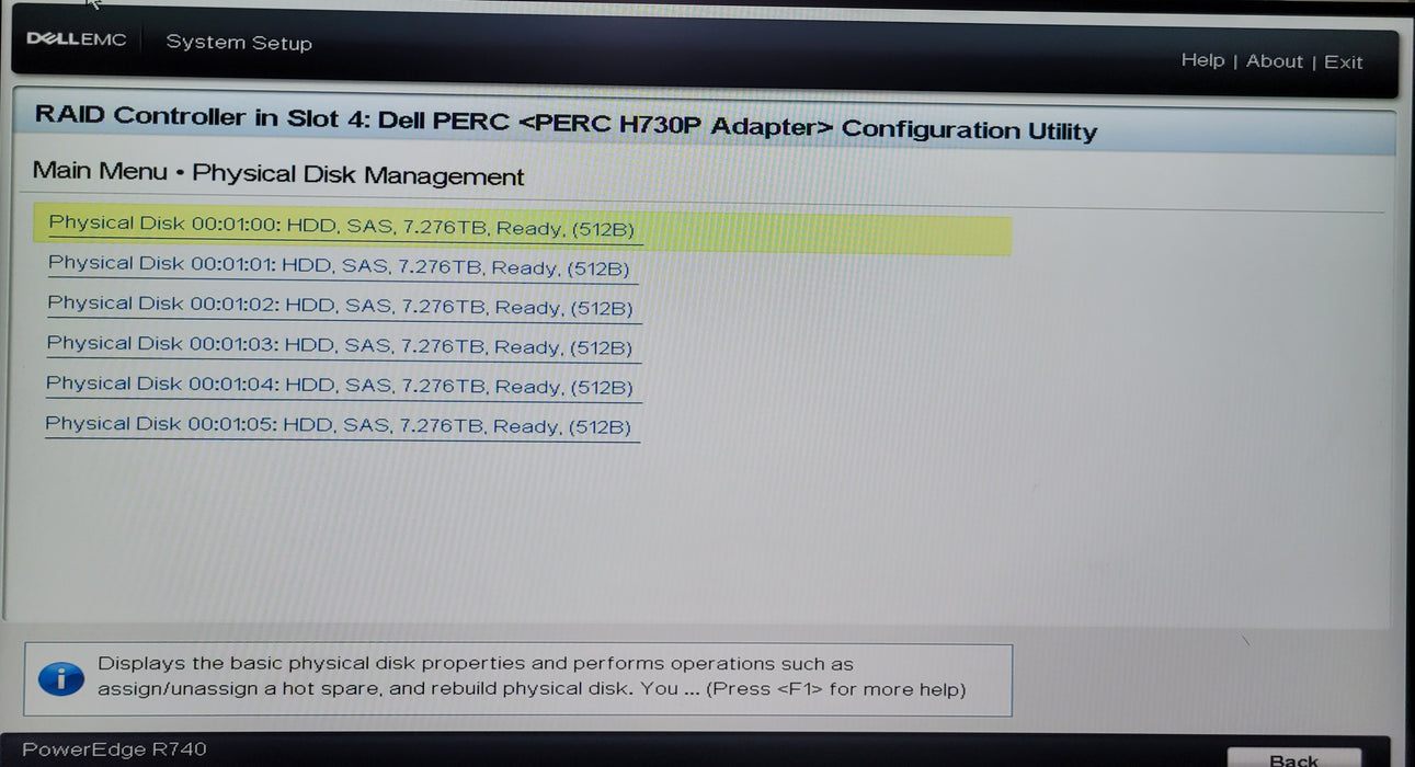 Dell EMC PowerEdge R740 | 2x Xeon Silver 4110 @2.10GHz 64GB DDR4 6x 8TB HDD