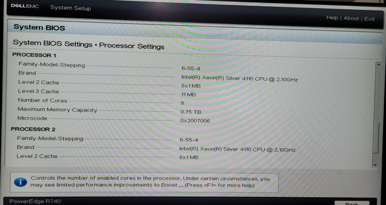 Dell EMC PowerEdge R740 | 2x Xeon Silver 4110 @2.10GHz 64GB DDR4 6x 8TB HDD