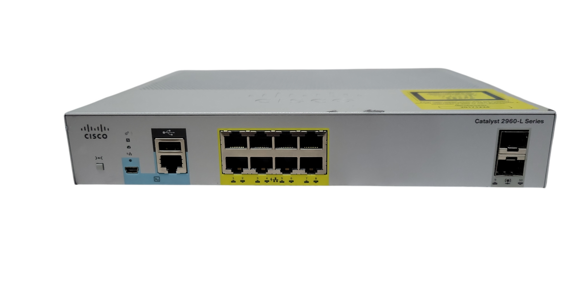 Cisco WS-C2960L-8PS-LL, PoE Gigabit Managed Switch — retail.era