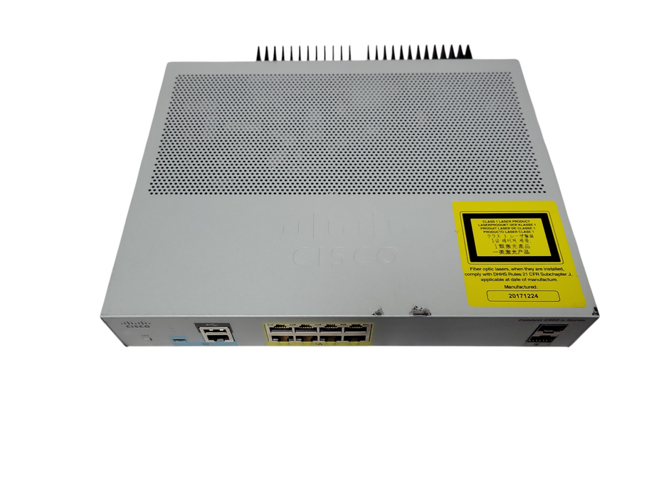 Cisco WS-C2960L-8PS-LL, PoE Gigabit Managed Switch