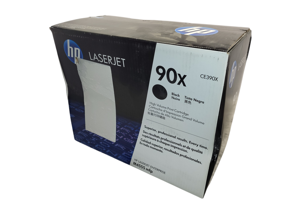 GENUINE HP 90X TONER LASERJET ENTERPRISE M4555 MFP CE390X FACTORY SEALED BOX