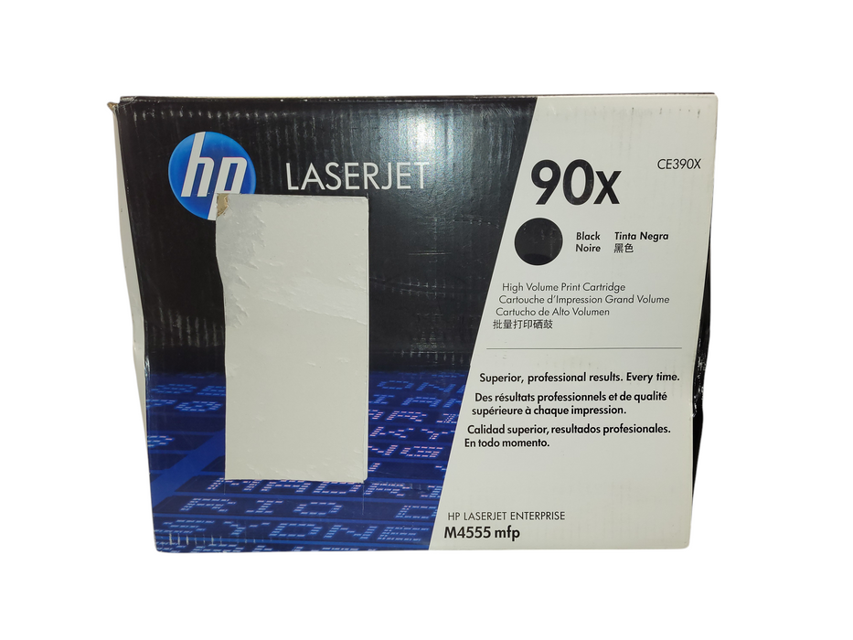 GENUINE HP 90X TONER LASERJET ENTERPRISE M4555 MFP CE390X FACTORY SEALED BOX