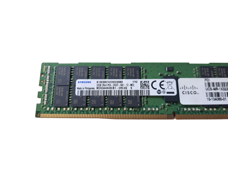 Samsung 32GB 2Rx4 PC4-2400T-RA1 | DDR4 Server Memory Q