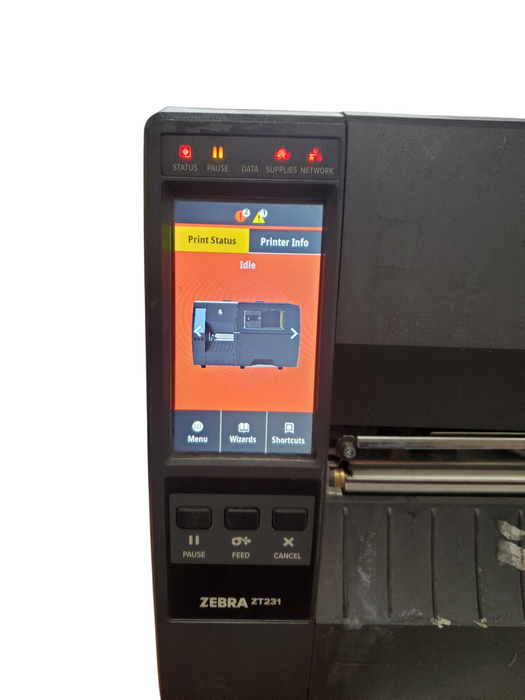 Zebra ZT231 Industrial Thermal Label Printer ZT23142-T01000FZ *READ*
