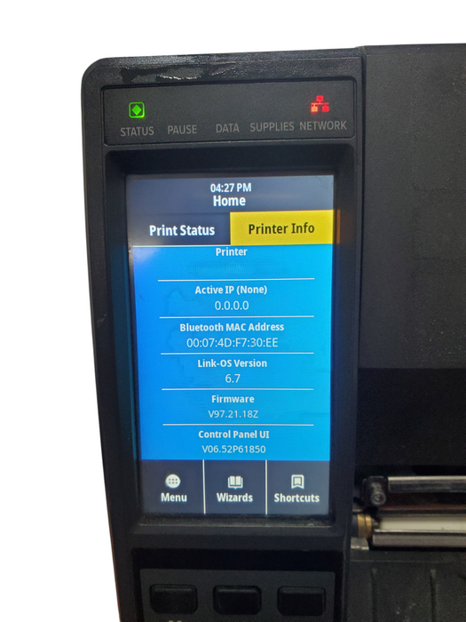 Zebra ZT231 Industrial Thermal Label Printer ZT23142-T01000FZ *READ*