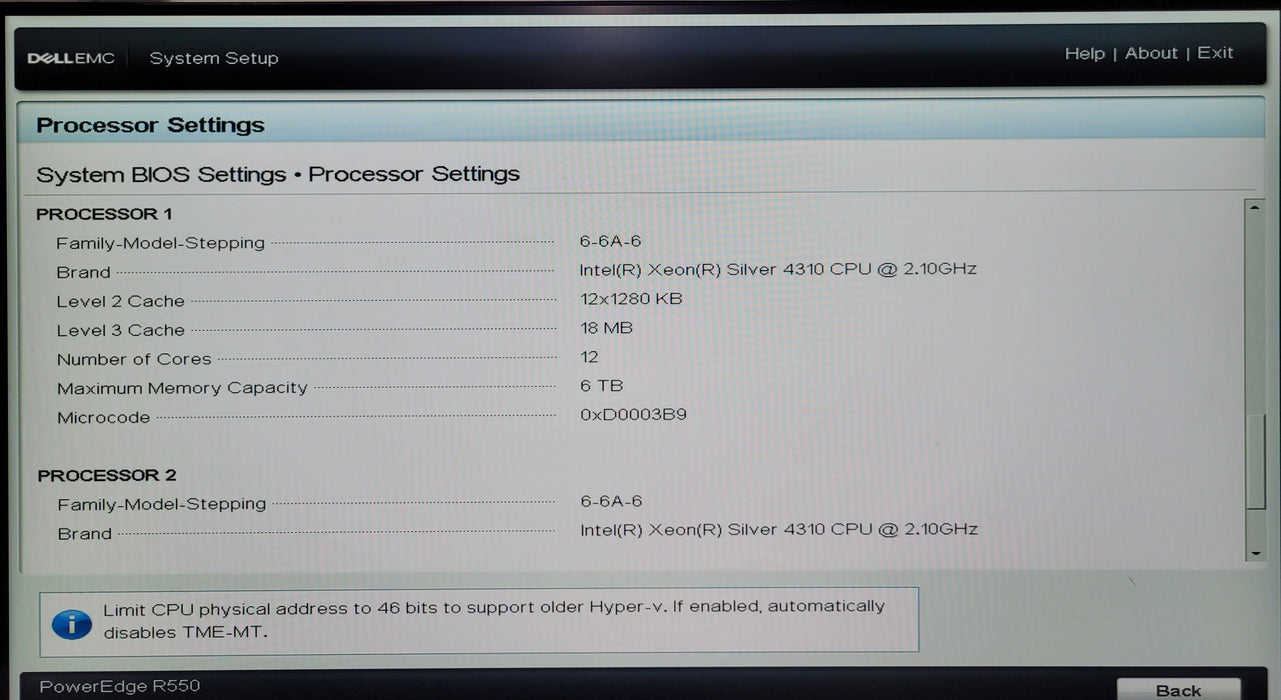 Dell EMC PowerEdge R550 | 2x Xeon Silver 4310 @2.10GHz 64GB DDR4 4x 4TB HDD