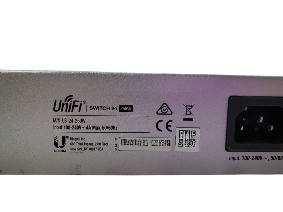 UniFi Switch 24 250W - US-24-250W | 24-Port Gigabit PoE Managed Switch