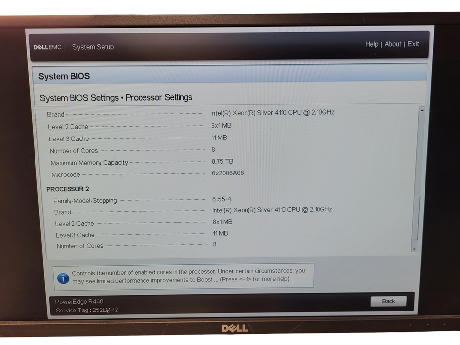 Dell PowerEdge R440 10x 2.5" 2x Xeon Silver 4110 96GB DDR4 H730P 2x 550W PSU
