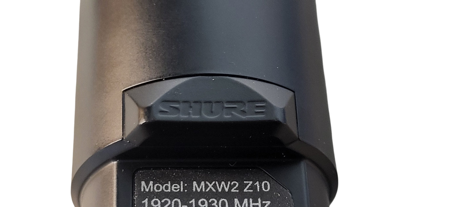 Shure MXW2/SM58-Z10 1920-1930 MHz Wireless Handheld Microphone