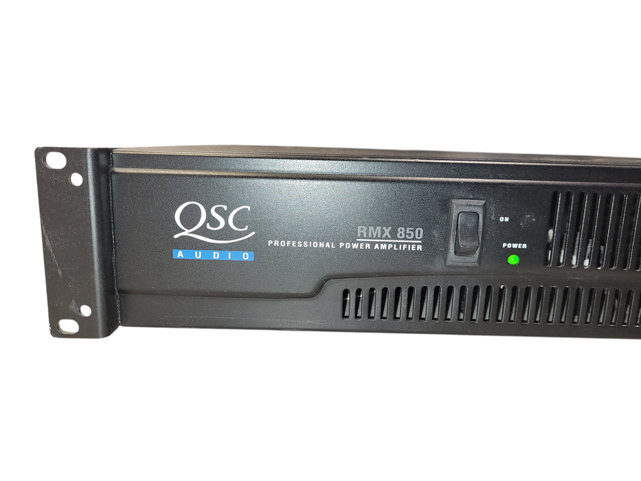 QSC RMX850 Rack Mount Professional 2-Channel Power Amplifier