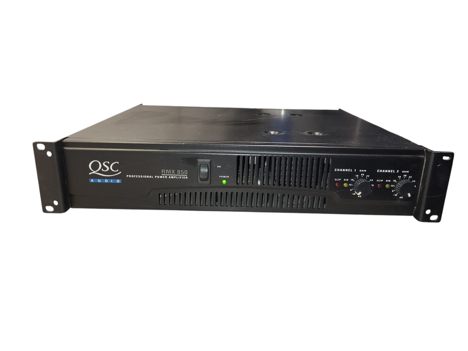 QSC RMX850 Rack Mount Professional 2-Channel Power Amplifier