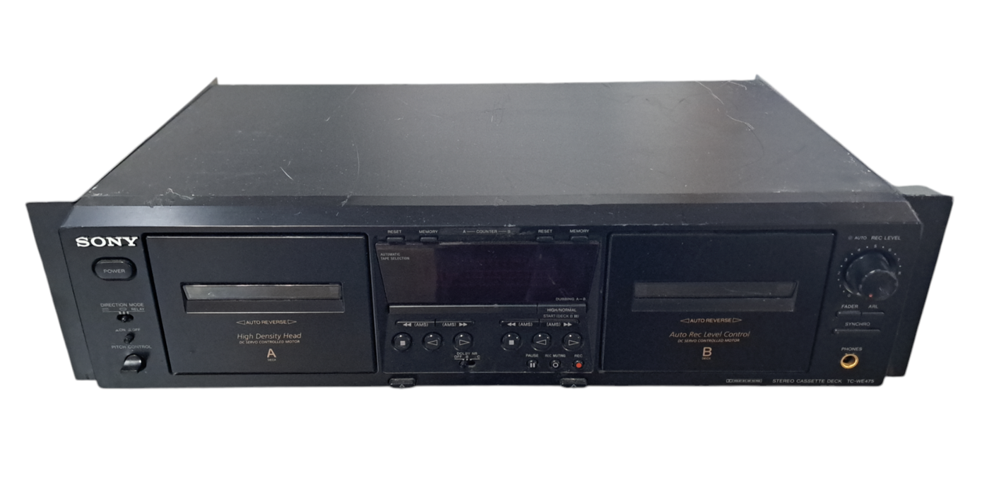 Sony TC-WE475 Stereo Dual Cassette Deck