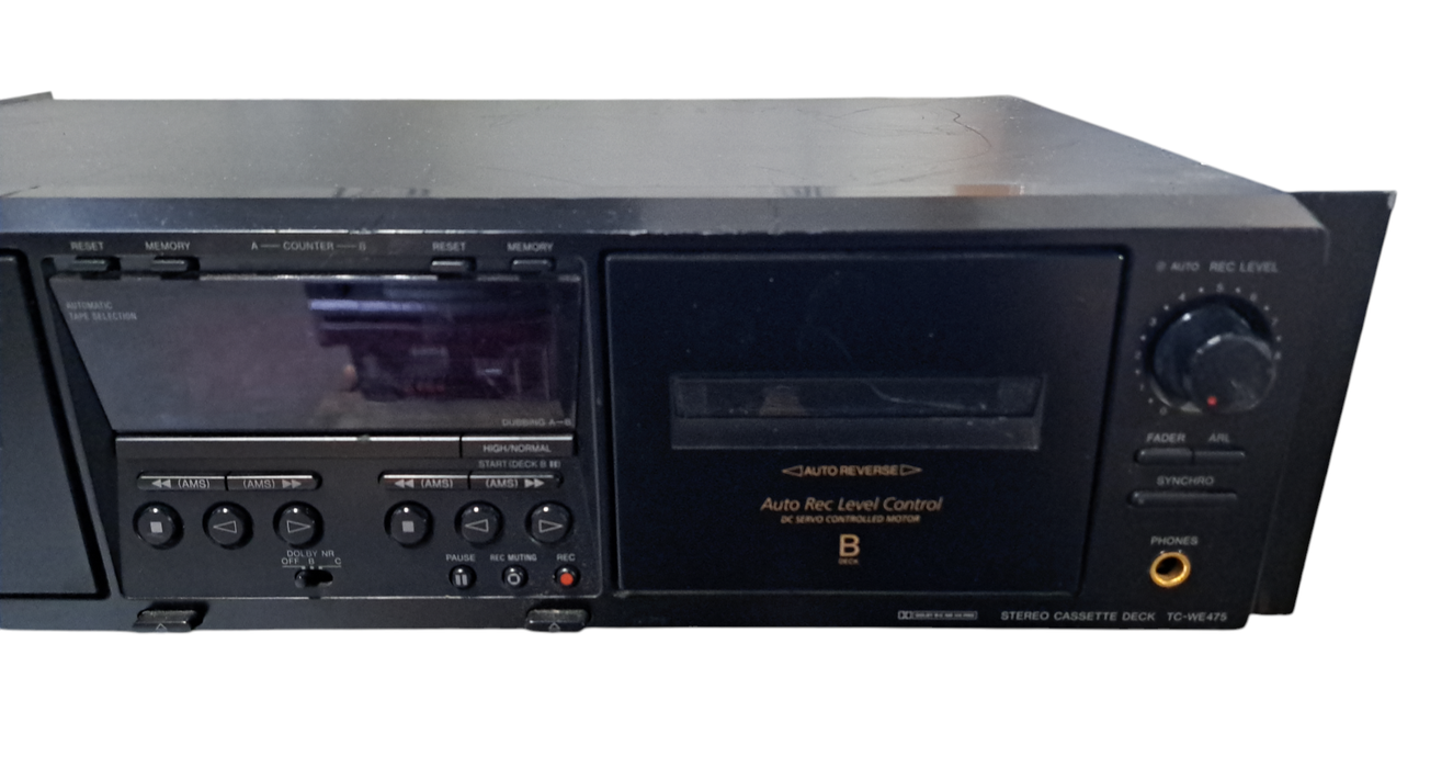 Sony TC-WE475 Stereo Dual Cassette Deck