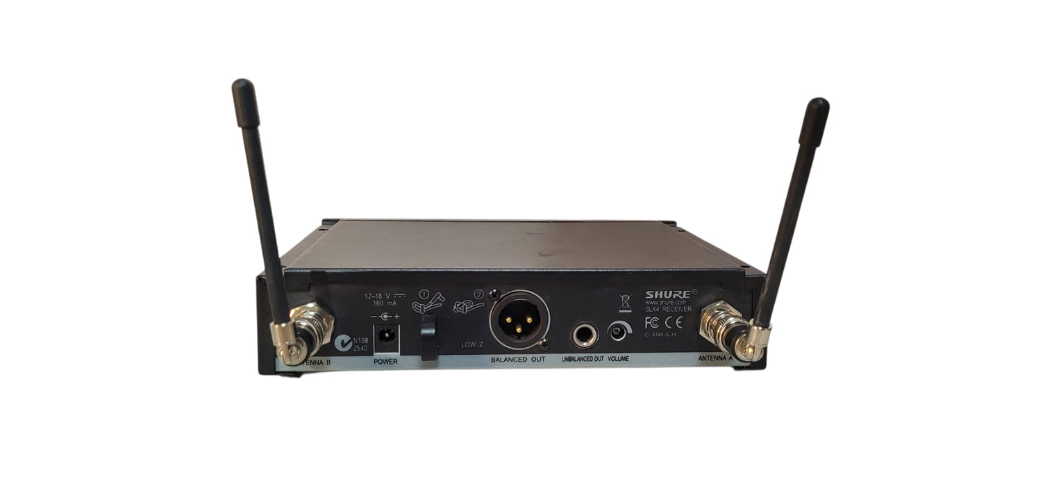 Shure Wireless Receiver SLX4 J3 572-596Mhz