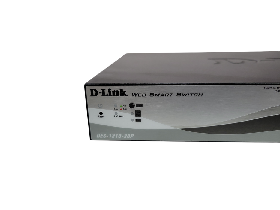 D-LINK DES-1210-28P 28 Port Fast Ethernet Web Smart PoE Switch