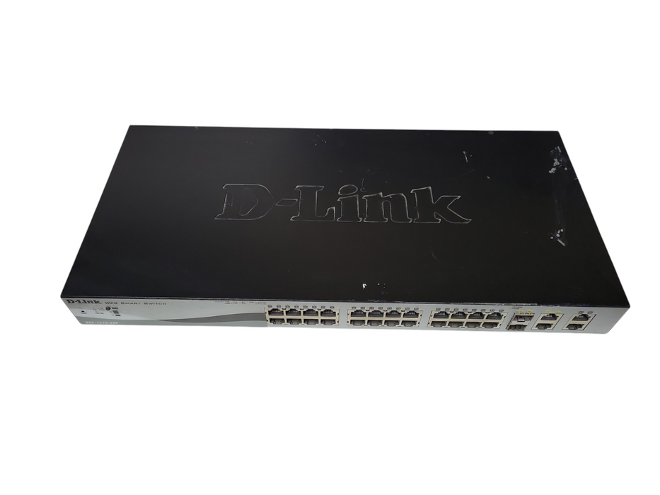 D-LINK DES-1210-28P 28 Port Fast Ethernet Web Smart PoE Switch