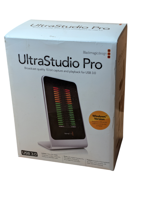 Blackmagic UltraStudio Pro legacy desktop capture and playback USB 3