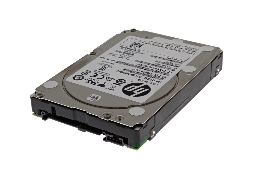 Lot of 10x 1.2TB 2.5" SAS 12Gbps Hard Drives - Assorted Brands/Models