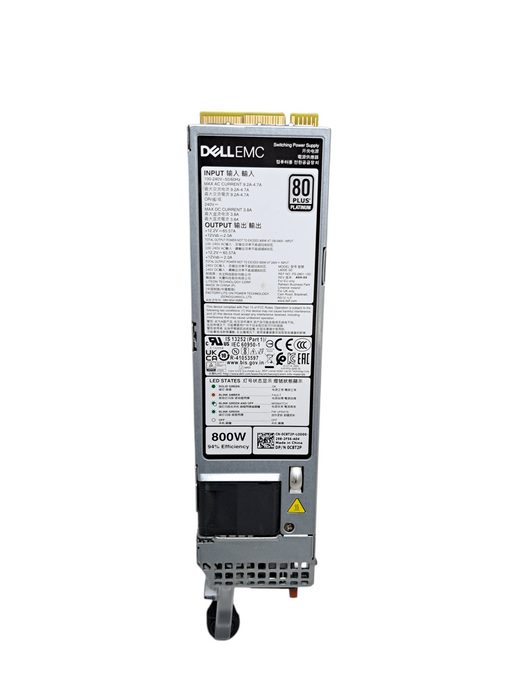 Dell EMC PowerEdge R550/R650/R750/R6525/R7525 800W Platinum PSU 0C8T2P